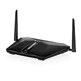 Netgear Nighthawk LAX20 4G LTE Router & WiFi 6 WLAN Router mit SIM Karte | integriertes 4G LTE Modem | AX1800 4-Stream WLAN bis 1,8 GBit/s | 100 m² Abdeckung | kompatibel mit jedem Mobilfunk