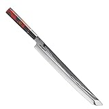 LQCHH 11-Zoll-Lachsfisch-Sashimi Messer Damaskus Japanisches Filetiermesser Multifunktions Geschenk Slicing Filleting Fisch-Sushi-Messer (Color : HP D1041, Size : 11 inch)