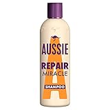 Aussie Repair Miracle Shampoo Für Geschädigtes Haar, 300 ml, Shampoo Damen, Mit Jojobasamenöl, Mit Jojobasamen Öl, Haarpflege Trockenes Haar, Haarpflege Für Trockene Haare, T