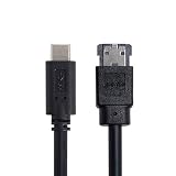 Xiwai USB-C Typ-C auf Power Over eSATA DC 5V Adapter USB 3.0 auf HDD/SSD/ODD eSATAp