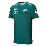 Pelmark 2021 Aston Martin F1 Offizielles Team T-Shirt - (Green)