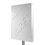 JARFT J4GMB-14 LTE Richtantenne inkl. 2.5m Kabel - 14dBi, Wetterfest, 800/1800/2600 MHz Universal Multiband 4G Antenne passend für LTE Router (wie z.B. Speedport, Speedbox, EasyBox, FritzBox)