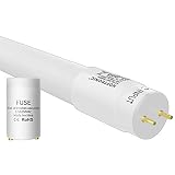 HOFTRONIC - LED Röhre 150cm 24 Watt T8 G13 LED Leuchtstoffröhre Flimmerfrei Warmweiß 3000K Tube Röhrenlampe 3120 Lumen Lebensdauer: 30.000 Stunden 130lm/W Super Bright 3 Jahre G