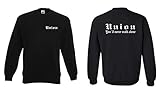 Union Herren Sweatshirt Fan Ultras Schwarz L
