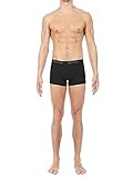 HOM - Herren - Boxer Briefs 3-Pack 'Boxerlines' - Retroshorts - All Black - Grösse L