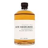 Grafschaft Mark Alte Haselnuss Schnaps 1 x 0,7 L | 40% vol. Alkohol | milder Obstbrand holzfassgelagert | Spezialitäten aus unserer Brennerei | edle Aromen von Nuss als Obstler | ideal als Geschenk