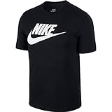 Nike Herren Sportswear Futura Icon T-Shirt, Black/White, 2XL