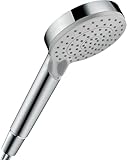 hansgrohe Duschkopf Vernis Blend, Duschbrause wassersparend, 2 Strahlarten, Antikalk-Funktion, C