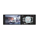 MARSPOWER 4,1 Zoll Auto MP5 / MP4 / MP3-Player-Radiokarte U-Disk Wireless-Rückfahr-Rückansicht-Player High-Definition-Rückfahrbild - Schw
