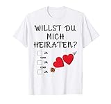 Heiratsantrag - Willst du mich heiraten - Hochzeitsantrag T-S