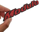 ZNBLLH 3D Metall Aufkleber Logo Emblem Auto Seite Kotflügel Hinten Kofferraum Abzeichen, Für H-Onda Civic Accord CRV Fit Modulo, Auto Styling
