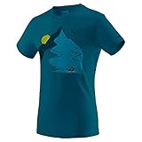 DYNAFIT Herren Artist Series Cotton T-Shirt, reef-8561, L