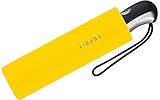 Esprit Mini Regenschirm Taschenschirm Easymatic 3-Section Light Auf-Zu Automatik (Lemon)