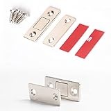 Flinge Stanzfreier magnetischer Türschließer, Schranktürmagnete, ultradünn, für Küchenschrank, Kleiderschrank