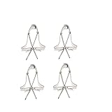 POPETPOP 4 Stücke Papagei Obst Feeder Langlebig Vogelfutter Gemüse Obst Halter Feeder Geräte Clip für Papageien L