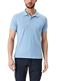 s.Oliver Herren Poloshirt aus Baumwollpiqué Light Blue XL
