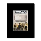 QUEENSRYCHE - UK Tour 2008 Matted Mini Poster - 13.5x10