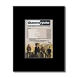 QUEENSRYCHE - UK Tour 2008 Matted Mini Poster - 13.5x10