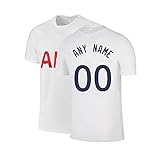 Benutzerdefinierte Fußball-Trikot 2021 Klub Fußball-Shirt personalisiert beliebige Namen Nummern für Fans Geschenk
