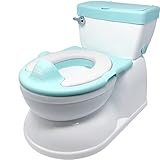 Jool Baby Products Real Feel Potty Chair - Abnehmbarer Sitz für den unabhängigen Gebrauch, virtuelle Flushing & Cheering-Sounds und Einweg-L