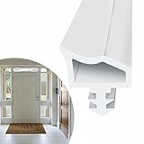 EFUTURETIME Türdichtung Weiß【30m】 - Zimmertürdichtung perfekt für Holztüren zur Schalldämmung und Kollisionsvermeidung Zimmertürdichtung