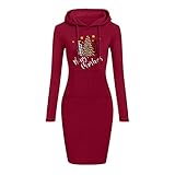 XTBFOOJ braune Sweatjacke Hoodies für Damen Oversize Fleece Trainingsjacke Jacke Damen Sweatjacke Damen Hoodie Vintage Klamotten New pullovet Damen fledermausärmel D