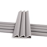 Naimorui 30 Stück Befestigungsclips Klemmschienen für PVC Sichtschutzfolie Sichtschutzstreifen Windschutz für Garten und Zaun - Befestigungsclips - 30 Stück/Pack, G
