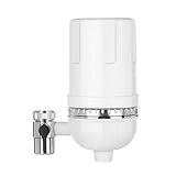 WaterQueen Wasserhahn Wasserfilter, langlebiges Wasserhahn Wasserreinigungs System für Zuhause, Küche, Wasserhahn Halterungsfilter mit Schalter – passend für Standard-W