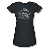 The Hobbit - Frauen Gandalf der Graue T-Shirt in der Holzkohle, Small, C