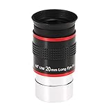 Teleskop Astronomisches Teleskop Okular 1,25 Zoll 68 Grad Weitwinkel Okular Planetarischer Augenlinsen 6mm / 9mm / 15mm / 20mm Für Erwachsene, Kinder, Profi, Anfänger (Color : 20mm)