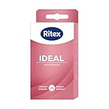 Ritex IDEAL Kondome, Extra feucht, extra Gleitmittel, 20 Stück, Made in Germany 42032 Einheitsgröß