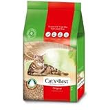 Cats Best OkoPlus Bio Holzgranulat Klumpstreu Katzenstreu 100% kompostierbar und biologisch abbaubar (30L)