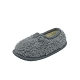 Hollert Damen Hausschuhe aus Merinowolle Foggia warme Hüttenschuhe aus Schafwolle Schuhgröße 38, Farbe G