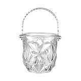 ELXSZJ XTZJ Klarer Kunststoff-EIS-Eimer Eimer |Durable Eiskail for Zuhause,Sommer Cool Party,Bar,R