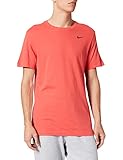 Nike Mens M Nk Df Tee Dfc Crew Solid Shirt, Lobster/Black, XL