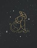 Giant Notebook | Aquarius: 550 Pages College Ruled - Extra Large Jumbo Journal Composition Notebook | Zodiac Signs Series (Zodiac Signs - Minimalistic Art)
