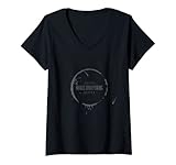 Damen Kaffee macht alles besser T-Shirt mit V