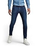 G-STAR RAW Herren Jeans Revend FWD Skinny, Blau (worn in ultramarine C051-C236), 34W / 34L