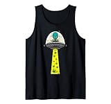 Alien Abduction Weed Cannabis Lustiges Marihuana-Liebhabergeschenk Tank Top