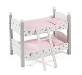 Bayer Chic 2000 513 95 - Puppen-Etagenbett für Baby-Puppen bis 48 cm, Puppenbett, Puppenmöbel, Stars g