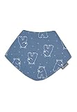 Sterntaler Baby-Jungen Eisbär Dreieckstuch, Mittelblau, 2