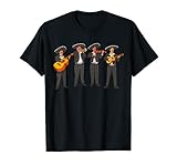 Mariachi Band Quartett Mexikanische Party Musik Latino Pride T-S