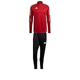 adidas Herren Tiro 21 Trainingsanzug Half Zip GH7303+GH7306 M