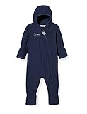 Sterntaler Kinder Overall aus Microfleece, Blau mel., 86