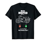 'Mein Moped ruft an' Lustiger Spruch S50 S51 Motorrad Simme T-S