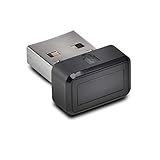 Kensington K67977WW VeriMark ultrasichere USB Fingerabdruckverschlüsselung (für Windows Anmeldung (Windows Hello) mit Zwei-Faktoren-Authentifizierung (U2F))