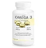 OMEGA 3 Line@ | 60 Perlen | Doppelte Konzentration | EPA 400mg + DHA 200mg pro Perle!