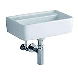 Keramag Handwaschbecken Renova Nr. 1 Plan, ohne Hahnloch, ohne Überlauf 45x32cm weiß(alpin), 2721460