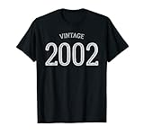 Vintage 2002 Shirt Männer Frauen 20 Jahre alt Retro 20 T-S