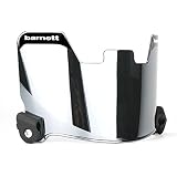 BARNETT Visier, Chrom, Fußball und Lacrosse Helm Aug